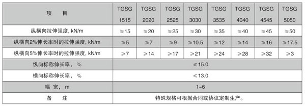 双向塑料土工格栅